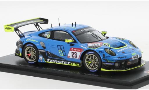Miniature Porsche 991 GT3 R 1/43 Spark 911  No.23 Huber Motorsport 24h Nuerburgring 2021 Porsche 991 GT3 R 1/43 Spark 911  No.23 Huber Motorsport 24h Nuerburgring 2021 miniature