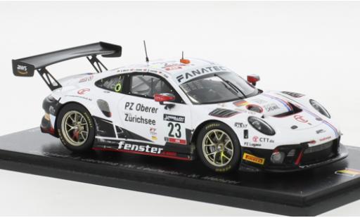 Miniature Porsche 991 GT3 R 1/43 Spark 911  No.23 Huber Motorsport 24h Spa 2021 Porsche 991 GT3 R 1/43 Spark 911  No.23 Huber Motorsport 24h Spa 2021 miniature