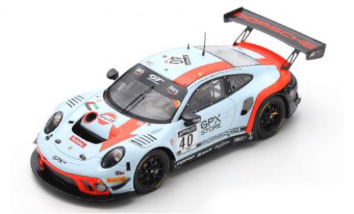 Miniature Porsche 992 GT3 R 1/43 Spark 911 (991) No.40 GPX Racing 24h Spa 2020 Porsche 992 GT3 R 1/43 Spark 911 (991) No.40 GPX Racing 24h Spa 2020 miniature