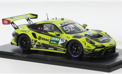 Miniature Porsche 991 GT3 R 1/43 Spark 911  No.92 SSR Performance DTM 2022 Porsche 991 GT3 R 1/43 Spark 911  No.92 SSR Performance DTM 2022 miniature