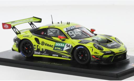 Miniature Porsche 991 GT3 R 1/43 Spark 911  No.94 SSR Performance DTM 2022 Porsche 991 GT3 R 1/43 Spark 911  No.94 SSR Performance DTM 2022 miniature