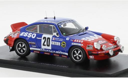 Miniature Porsche 930 1/43 Spark 911 Carrera No.20 Esso Rallye WM Rallye Monte Carlo 1980 Porsche 930 1/43 Spark 911 Carrera No.20 Esso Rallye WM Rallye Monte Carlo 1980 miniature