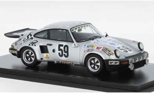 Miniature Porsche 930 RSR 1/43 Spark 911 Carrera No.59 24h Le Mans 1974 Porsche 930 RSR 1/43 Spark 911 Carrera No.59 24h Le Mans 1974 miniature