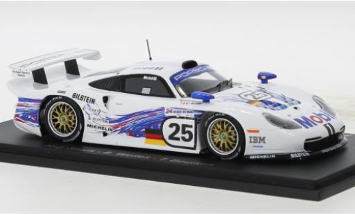 Miniature Porsche 996 GT1 1/43 Spark 911 No.25 AG 24h Le Mans 1997 Porsche 996 GT1 1/43 Spark 911 No.25 AG 24h Le Mans 1997 miniature