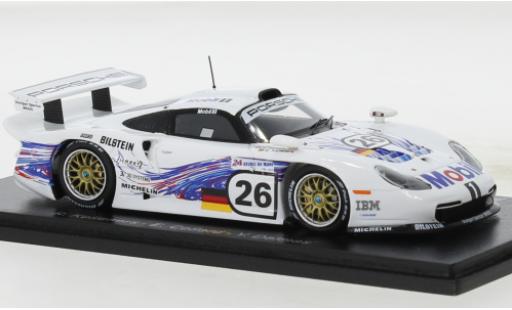 Miniature Porsche 996 GT1 1/43 Spark 911 No.26 AG 24h Le Mans 1997 Porsche 996 GT1 1/43 Spark 911 No.26 AG 24h Le Mans 1997 miniature