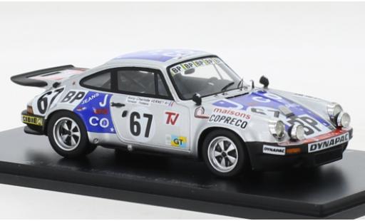 Miniature Porsche 930 RS 1/43 Spark 911 3.0 No.67 24h Le Mans 1975 Porsche 930 RS 1/43 Spark 911 3.0 No.67 24h Le Mans 1975 miniature