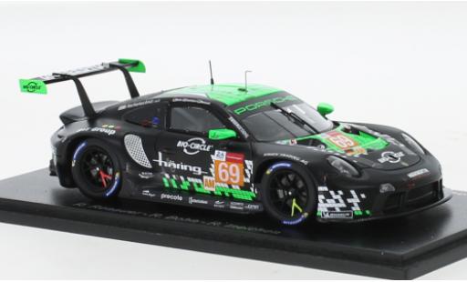 Porsche 911 1/43 Spark RSR-19 No.69 Herberth Motorsport 24h Le Mans 2021 miniature
