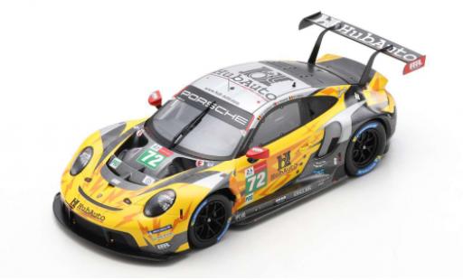 Miniature Porsche 911 1/18 Spark RSR-19 No.72 Hub Auto Racing 24h Le Mans 2021 Porsche 911 1/18 Spark RSR-19 No.72 Hub Auto Racing 24h Le Mans 2021 miniature