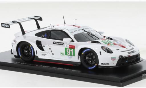 Porsche 911 1/43 Spark RSR-19 No.91 GT Team 24h Le Mans 2021 miniature