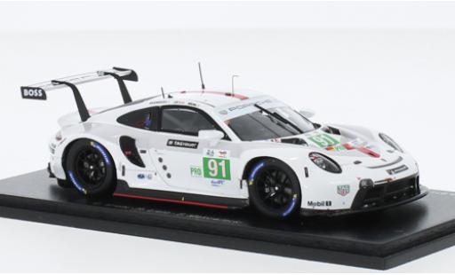 Porsche 911 1/43 Spark RSR-19 No.91 GT Team 24h Le Mans 2022 miniature