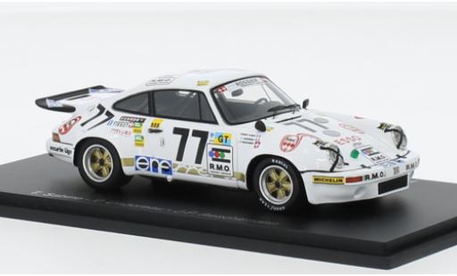 Miniature Porsche 930 RSR 1/43 Spark 911 3.0 No.77 24h Le Mans 1975 Porsche 930 RSR 1/43 Spark 911 3.0 No.77 24h Le Mans 1975 miniature