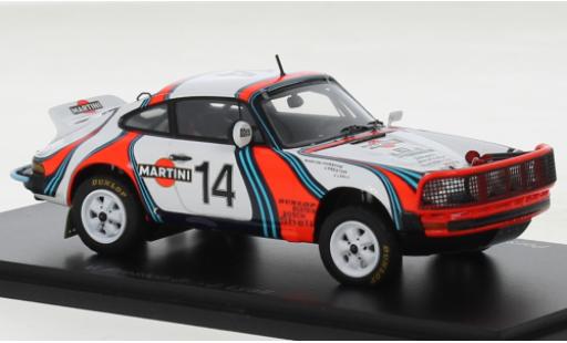 Miniature Porsche 930 1/43 Spark 911 SC 3.0 No.14 Martini Rallye WM Safari Rallye 1978 Porsche 930 1/43 Spark 911 SC 3.0 No.14 Martini Rallye WM Safari Rallye 1978 miniature