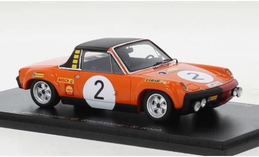 Miniature Porsche 914 1/43 Spark /6 No.2 Marathon de la Route 1970 Porsche 914 1/43 Spark /6 No.2 Marathon de la Route 1970 miniature