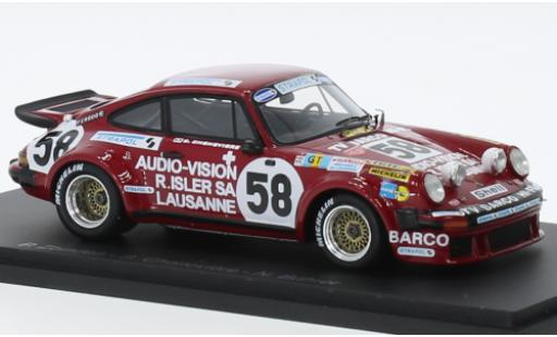 Miniature Porsche 934 1976 1/43 Spark No.58 24h Le Mans Porsche 934 1976 1/43 Spark No.58 24h Le Mans miniature