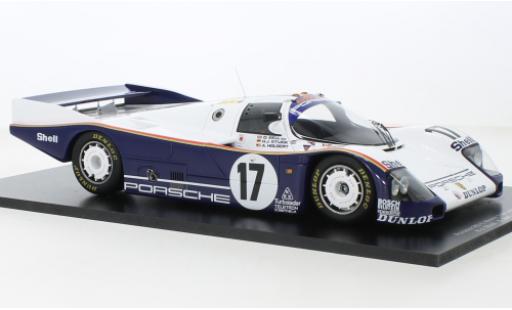 Miniature Porsche 962 1987 1/18 Spark C No.17 Rothmans D.Bell/A.Holbert/H.J.Stuck 24h Le Mans Porsche 962 1987 1/18 Spark C No.17 Rothmans D.Bell/A.Holbert/H.J.Stuck 24h Le Mans miniature