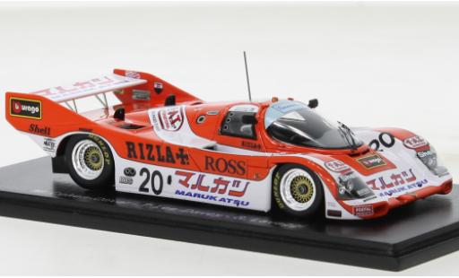 Miniature Porsche 962 1990 1/43 Spark C No.20 24h Le Mans Porsche 962 1990 1/43 Spark C No.20 24h Le Mans miniature