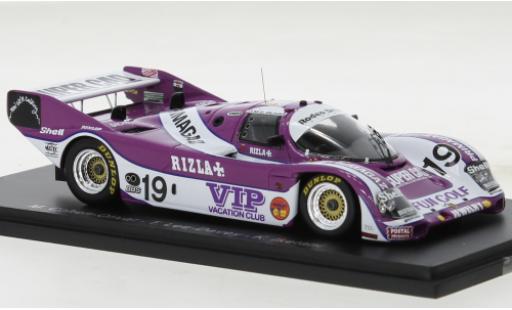 Miniature Porsche 962 1990 1/43 Spark C RHD No.19 24h Le Mans Porsche 962 1990 1/43 Spark C RHD No.19 24h Le Mans miniature