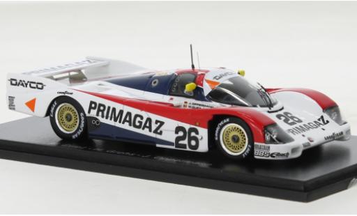 Miniature Porsche 962 1990 1/43 Spark C RHD No.26 Primagaz 24h Le Mans Porsche 962 1990 1/43 Spark C RHD No.26 Primagaz 24h Le Mans miniature