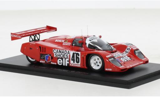 Miniature Porsche 962 1991 1/43 Spark CK 6 RHD No.46 Kremer Racing 24h Le Mans Porsche 962 1991 1/43 Spark CK 6 RHD No.46 Kremer Racing 24h Le Mans miniature
