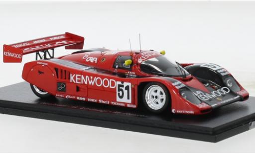 Miniature Porsche 962 1992 1/43 Spark CK 6 RHD No.51 Kremer Racing Kenwood 24h Le Mans Porsche 962 1992 1/43 Spark CK 6 RHD No.51 Kremer Racing Kenwood 24h Le Mans miniature