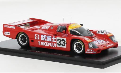 Miniature Porsche 962 1990 1/43 Spark C No.33 24h Le Mans Porsche 962 1990 1/43 Spark C No.33 24h Le Mans miniature