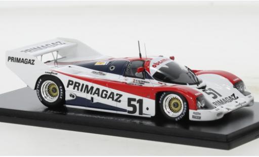 Miniature Porsche 962 1991 1/43 Spark C No.51 24h Le Mans Porsche 962 1991 1/43 Spark C No.51 24h Le Mans miniature