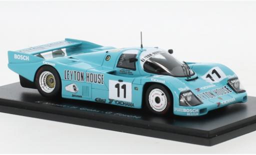Miniature Porsche 962 1988 1/43 Spark C RHD No.11 Leyton House 24h Le Mans Porsche 962 1988 1/43 Spark C RHD No.11 Leyton House 24h Le Mans miniature