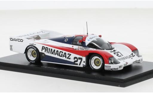 Miniature Porsche 962 1990 1/43 Spark C RHD No.27 Primagaz 24h Le Mans Porsche 962 1990 1/43 Spark C RHD No.27 Primagaz 24h Le Mans miniature
