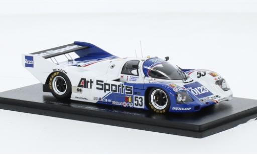 Miniature Porsche 962 1991 1/43 Spark C RHD No.53 24h Le Mans Porsche 962 1991 1/43 Spark C RHD No.53 24h Le Mans miniature