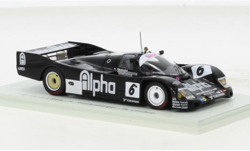 Miniature Porsche 962 1989 1/43 Spark C RHD No.6 Brun Motorsport 24h Le Mans Porsche 962 1989 1/43 Spark C RHD No.6 Brun Motorsport 24h Le Mans miniature