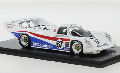 Miniature Porsche 962 1988 1/43 Spark C RHD No.67 BFGoodrich IMSA 24h Daytona Porsche 962 1988 1/43 Spark C RHD No.67 BFGoodrich IMSA 24h Daytona miniature