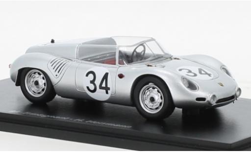 Miniature Porsche RS 1/43 Spark 60 No.34 24h Le Mans 1960 Porsche RS 1/43 Spark 60 No.34 24h Le Mans 1960 miniature
