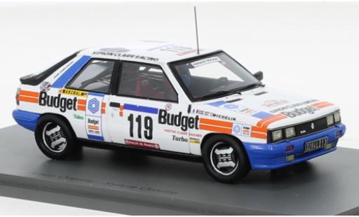 Miniature Renault 11 1/43 Spark Turbo No.9 Rallye WM Tour de Corse 1984 Renault 11 1/43 Spark Turbo No.9 Rallye WM Tour de Corse 1984 miniature