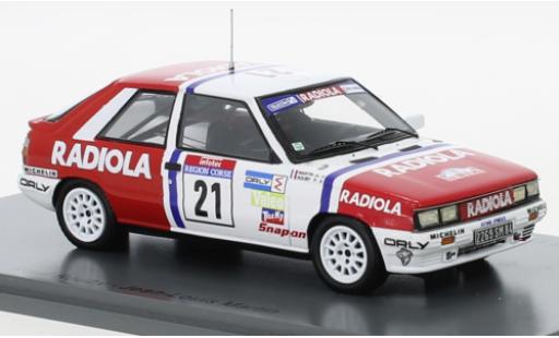 Miniature Renault 11 1/43 Spark Turbo No.21 Rallye WM Tour de Corse 1987 Renault 11 1/43 Spark Turbo No.21 Rallye WM Tour de Corse 1987 miniature