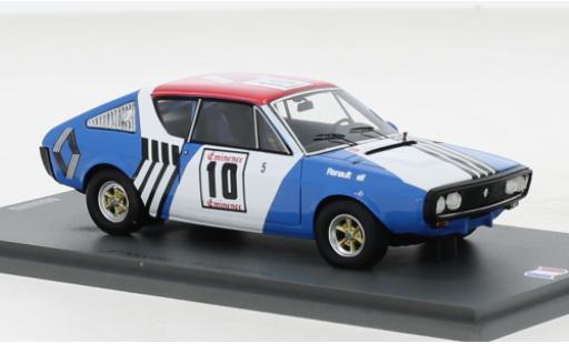 Miniature Renault 17 1/43 Spark No.10 Ronde Cevenole 1973 Renault 17 1/43 Spark No.10 Ronde Cevenole 1973 miniature