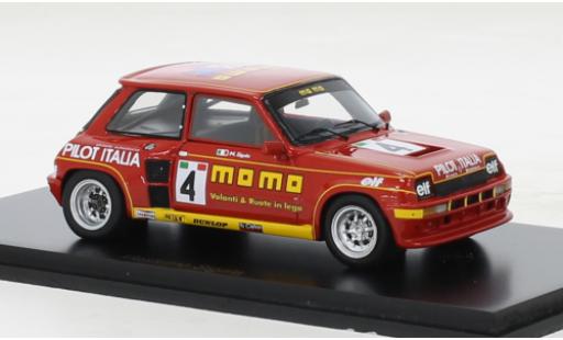 Renault 5 1/43 Spark Turbo No.4 Turbo Europa Cup 1984 miniature
