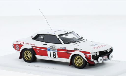 Toyota Celica 1/43 Spark 2000 GT (TA22) No.18 Rallye WM RAC Rallye 1977 miniature