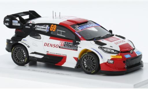 Miniature Toyota Yaris 1/43 Spark GR Rally1 hybride No.69 Gazoo Racing WRT Rallye WM Rallye Monte Carlo 2023 Toyota Yaris 1/43 Spark GR Rally1 hybride No.69 Gazoo Racing WRT Rallye WM Rallye Monte Carlo 2023 miniature