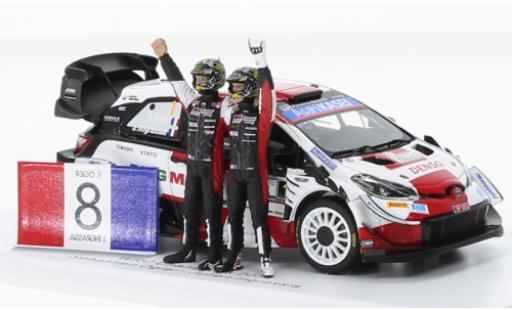 Miniature Toyota Yaris 1/43 Spark WRC No.1 Gazoo Racing Rallye WM Rallye Monza 2021 Toyota Yaris 1/43 Spark WRC No.1 Gazoo Racing Rallye WM Rallye Monza 2021 miniature