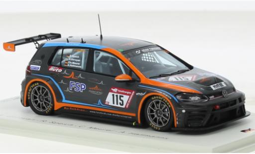 Volkswagen Golf 1/43 Spark VII TCR - SR No.115 MSC Sinzig e.V. dans le ADAC 24h Nuerburgring 2022 miniature