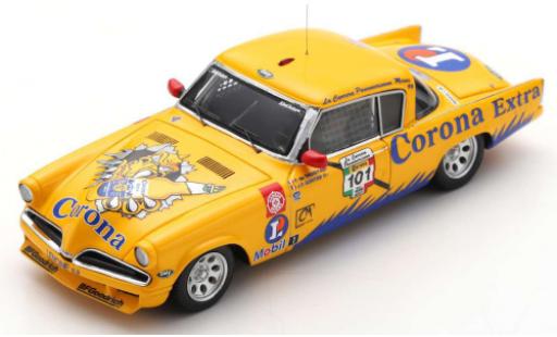 Miniature Studebaker Commander 1/43 Spark No.101 Corona Extra Carrera Panamericana 1999 P.De Thoisy/J-P.Gonthier Studebaker Commander 1/43 Spark No.101 Corona Extra Carrera Panamericana 1999 P.De Thoisy/J-P.Gonthier miniature