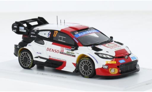 Miniature Toyota Yaris 1/43 Spark GR Rally1 Hybrid No.17 Gazoo Racing WRT Rallye WM Rallye Japan 2023 1:43 Toyota Yaris 1/43 Spark GR Rally1 Hybrid No.17 Gazoo Racing WRT Rallye WM Rallye Japan 2023 1:43 miniature