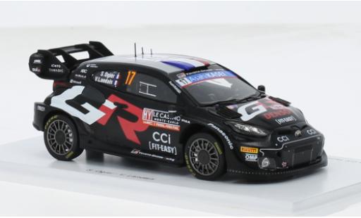 Miniature Toyota Yaris 1/43 Spark GR Rally1 Hybrid No.17 Gazoo Racing WRT Rallye WM Rallye Monte Carlo 2024 1:43 Toyota Yaris 1/43 Spark GR Rally1 Hybrid No.17 Gazoo Racing WRT Rallye WM Rallye Monte Carlo 2024 1:43 miniature