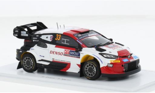 Miniature Toyota Yaris 1/43 Spark GR Rally1 Hybrid No.33 Gazoo Racing WRT Rallye WM Rallye Finnland 2023 1:43 Toyota Yaris 1/43 Spark GR Rally1 Hybrid No.33 Gazoo Racing WRT Rallye WM Rallye Finnland 2023 1:43 miniature