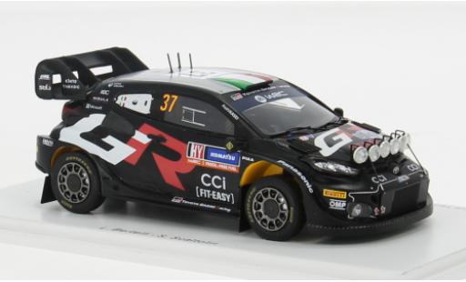 Miniature Toyota Yaris 1/43 Spark GR Rally1 Hybrid No.37 Gazoo Racing WRT Rallye WM Rallye Schweden 2024 1:43 Toyota Yaris 1/43 Spark GR Rally1 Hybrid No.37 Gazoo Racing WRT Rallye WM Rallye Schweden 2024 1:43 miniature