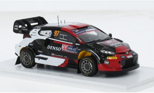 Miniature Toyota Yaris 1/43 Spark GR Rally1 Hybrid No.97 Gazoo Racing WRT Rallye WM Rallye Finnland 2023 1:43 Toyota Yaris 1/43 Spark GR Rally1 Hybrid No.97 Gazoo Racing WRT Rallye WM Rallye Finnland 2023 1:43 miniature