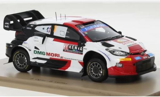 Toyota Yaris 1/43 Spark GR Rally1 No.1 Gazoo Racing WRT Rallye WM Safari Rallye 2022 1:43 miniature