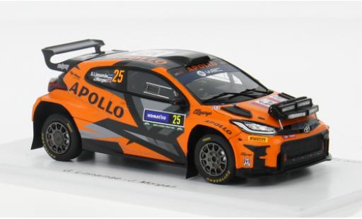 Miniature Toyota Yaris 1/43 Spark GR Rally2 No.25 Red Grey Team Rallye WM Rallye Schweden 2024 1:43 Toyota Yaris 1/43 Spark GR Rally2 No.25 Red Grey Team Rallye WM Rallye Schweden 2024 1:43 miniature