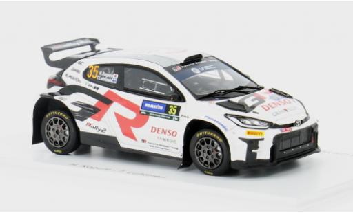 Miniature Toyota Yaris 1/43 Spark GR Rally2 No.35 Gazoo Racing RC2 Rallye WM Rallye Schweden 2024 1:43 Toyota Yaris 1/43 Spark GR Rally2 No.35 Gazoo Racing RC2 Rallye WM Rallye Schweden 2024 1:43 miniature