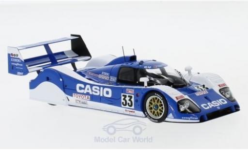 Toyota TS010 1/43 Spark No.33 Casio 24h Le Mans 1992 M.Sekiya/P-H.Raphanel/K.Acheson miniature